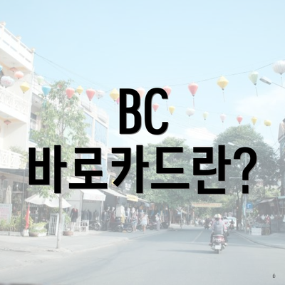 BC 바로카드란?