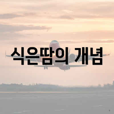 식은땀의 개념