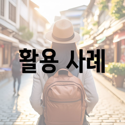 활용 사례