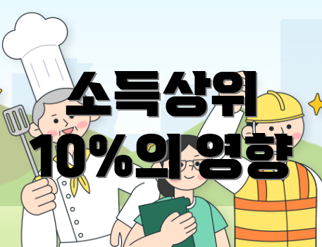 소득상위 10%의 영향